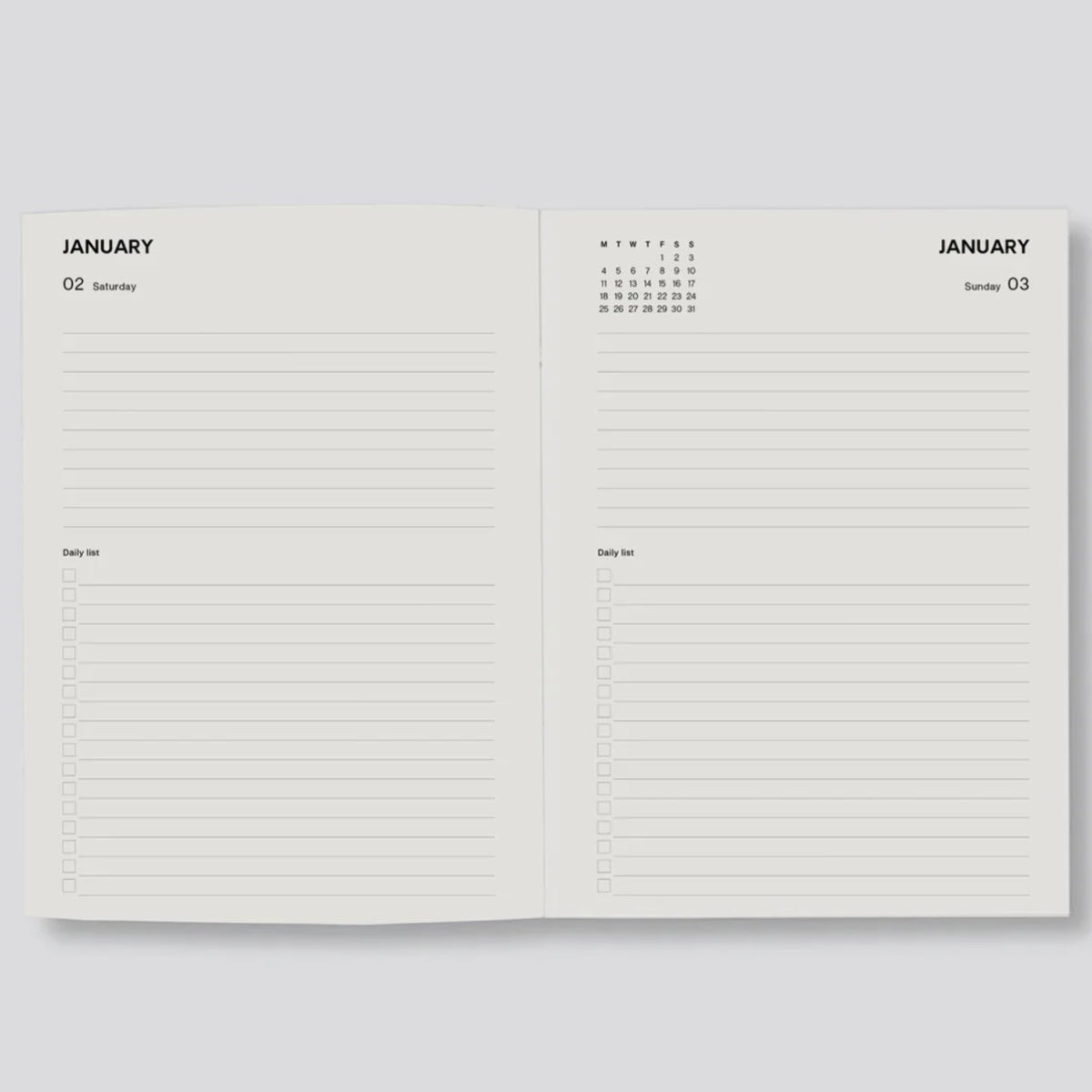 Lettuce - 2027 Daily Diary, Berry &amp; Bloom