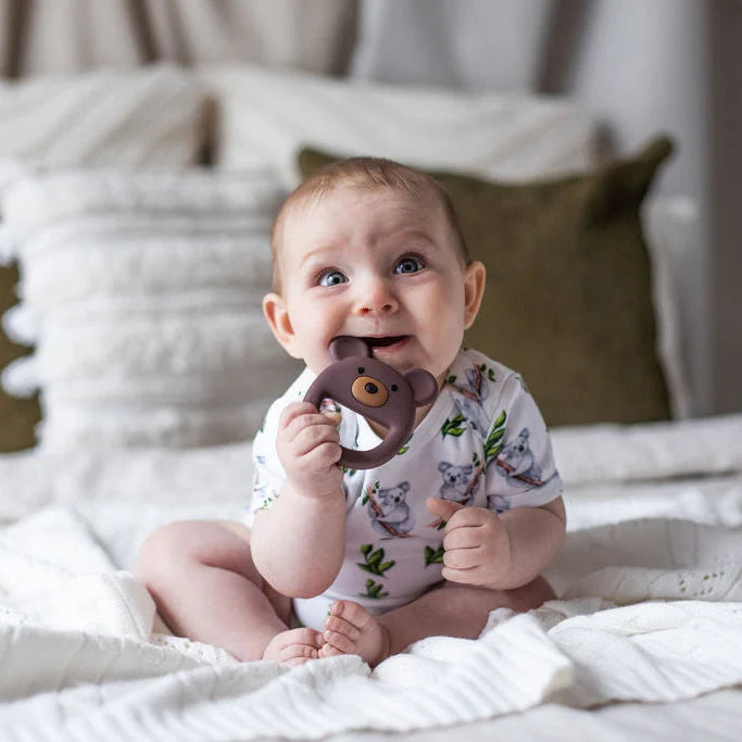 Emotion &amp; Kids - Navajo White Bear Teether