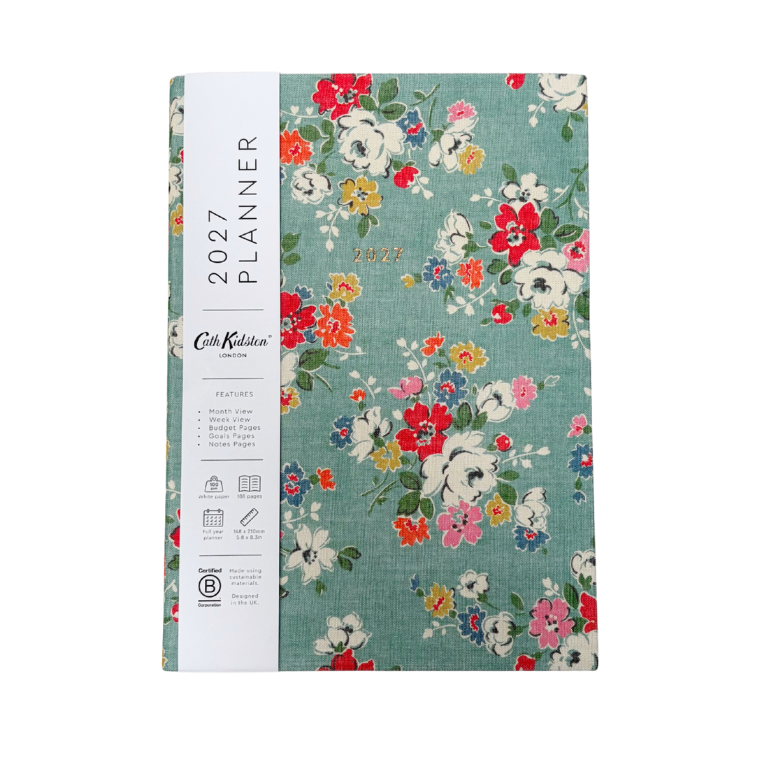 Cath Kidston - Clifton Rose A5 2027 Soft Cover Diary