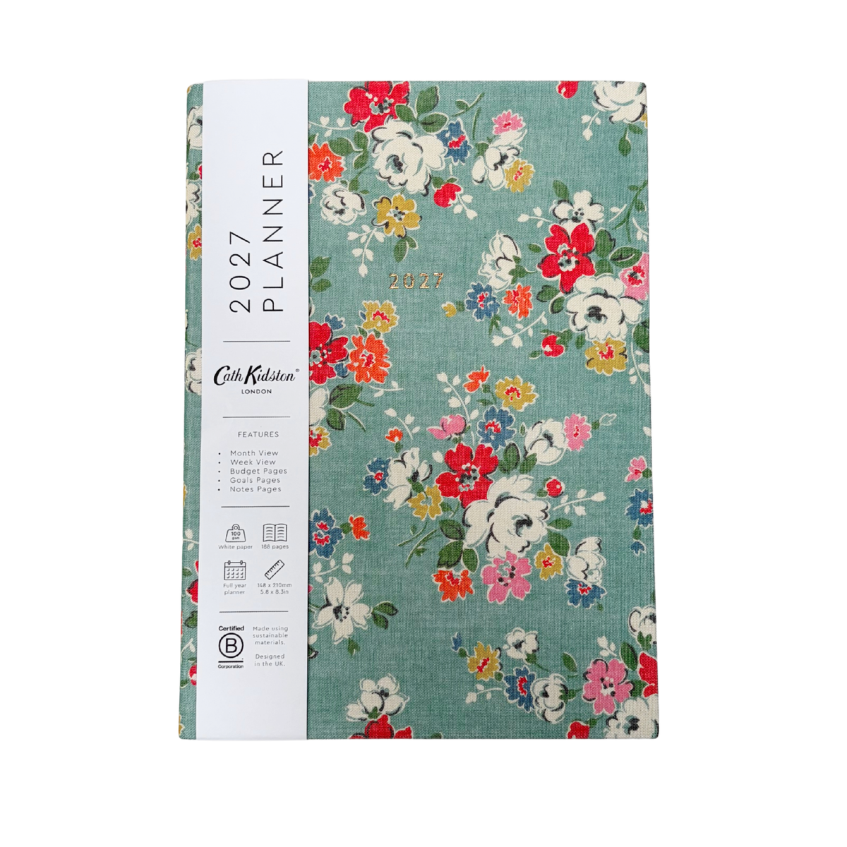 Cath Kidston - Clifton Rose A5 2027 Soft Cover Diary