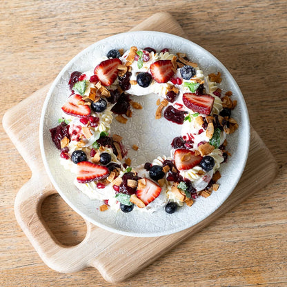 The Food Republic - Cranberry Mini Pavlovas