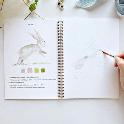 Emily Lex Studio - Animals Watercolour Workbook