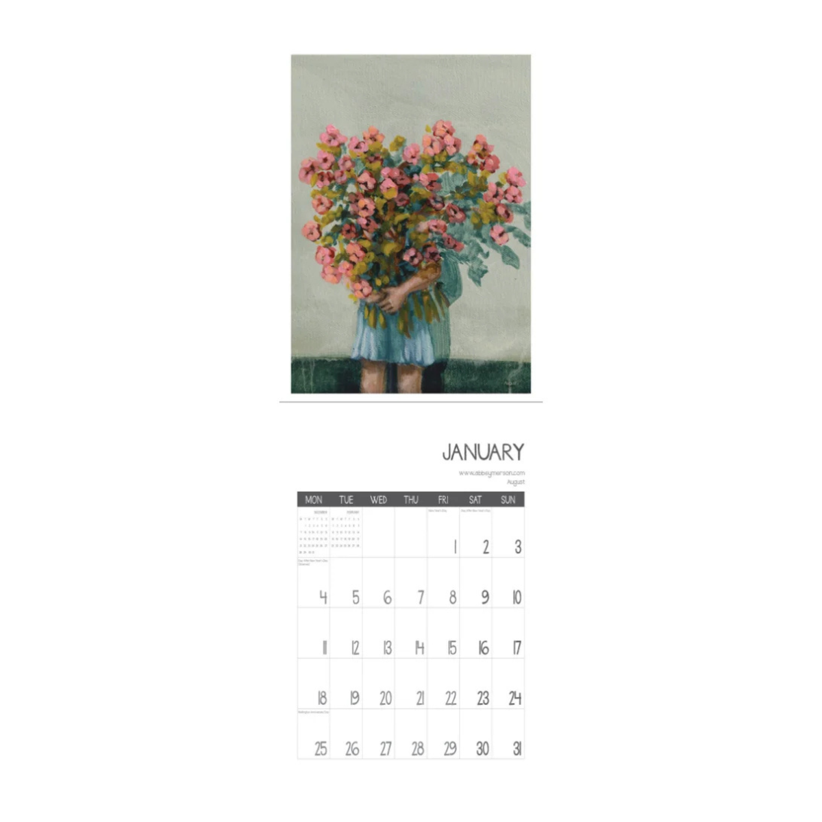 Abbey Merson - 2027 Wall Calendar