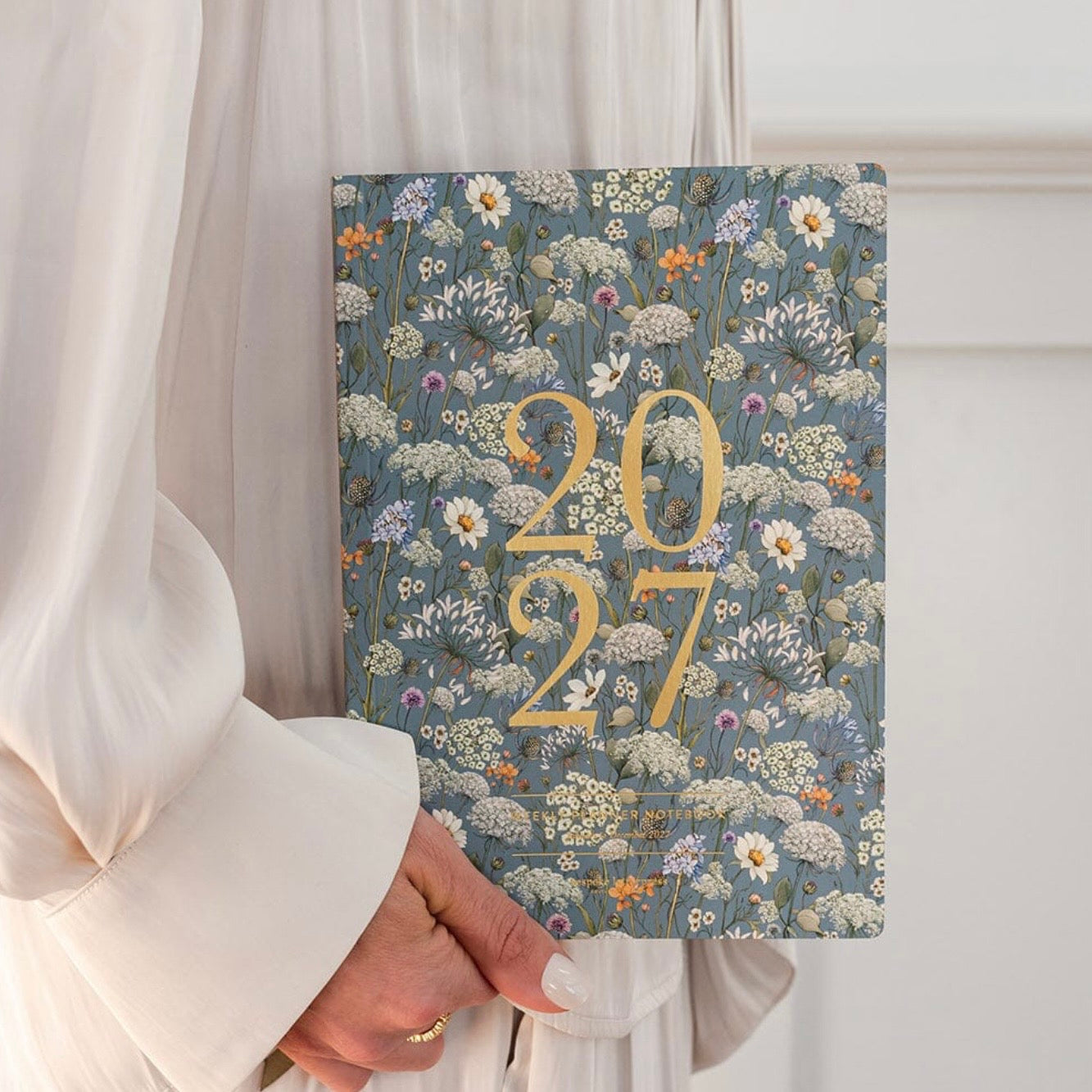 Bespoke Letterpress - 2027 Weekly Planner Notebook, Willowmere