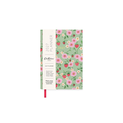 Cath Kidston - Strawberry Green A6 2027 Diary