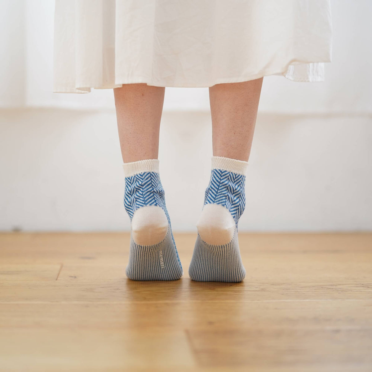 Memeri - Giza Cotton Herringbone Socks