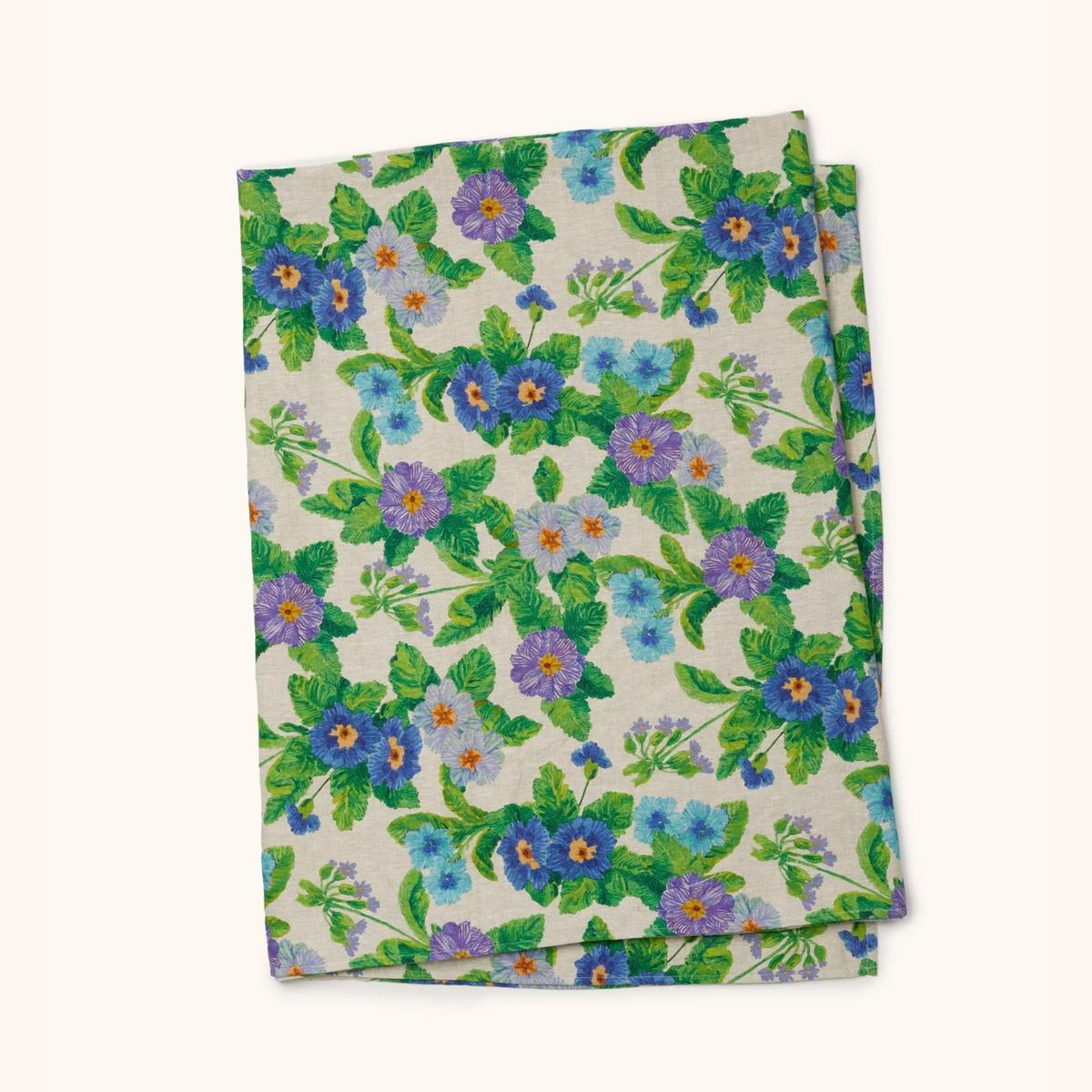 Bonnie &amp; Neil - Summer Patch Blue Tablecloth