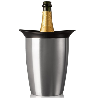 Vacu Vin Active Wine Cooler, Stainless Steel