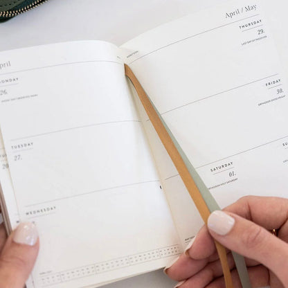 Bespoke Letterpress - 2027 Pocket Planner, Willowmere