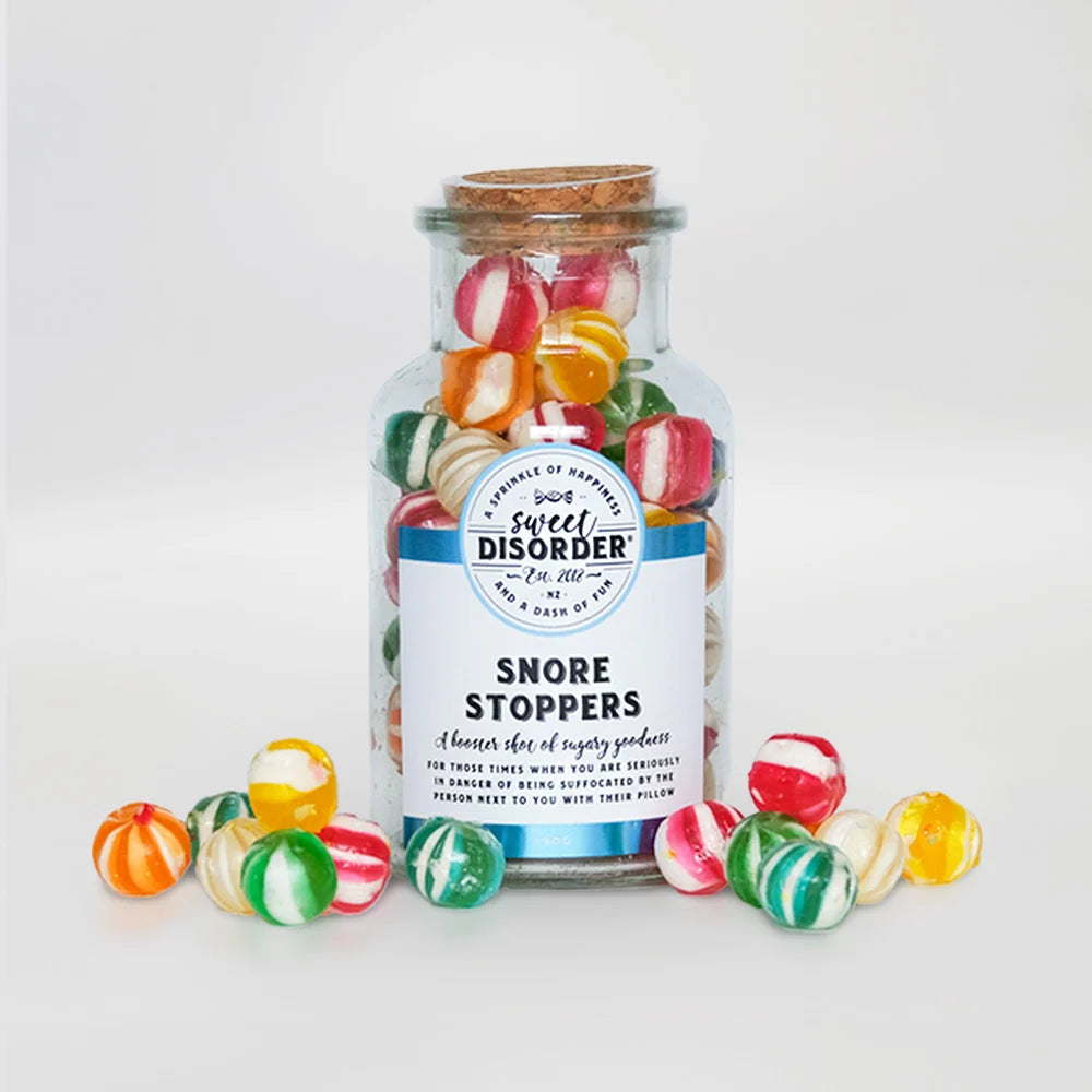Sweet Disorder - Snore Stoppers Lolly Jar