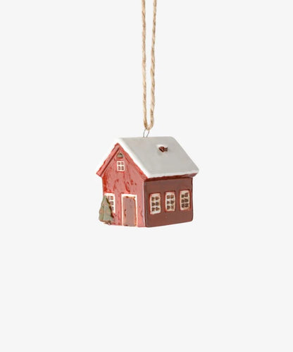 Hanging Mini House, Christmas Decoration