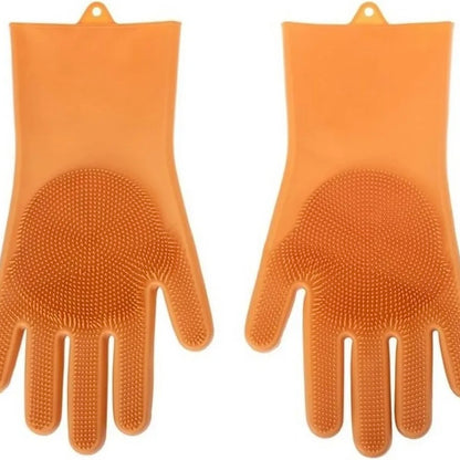 Vigar - Silicone Pet Wash Gloves