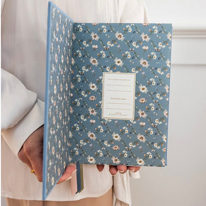 Bespoke Letterpress - 2027 Teachers Desktop Planner, Pembroke Blue