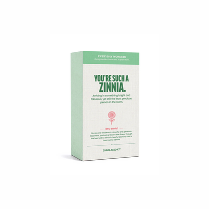 Everyday Wonders - Personality Inspired Seed Kits, Zinnia