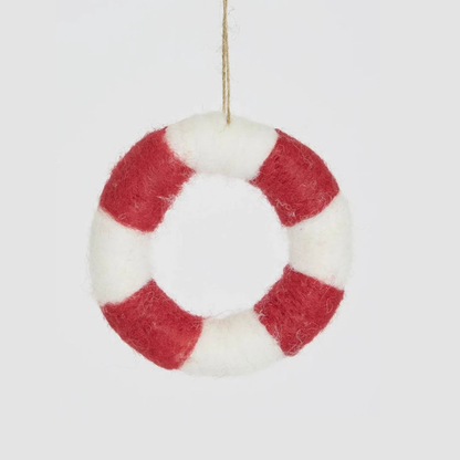 Buoy Hanging Tree Decoration  - Red