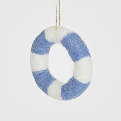 Buoy Hanging Tree Decoration  - Light Blue