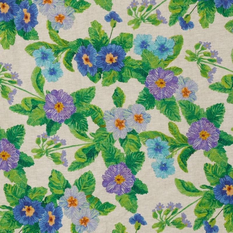 Bonnie &amp; Neil - Summer Patch Blue Tablecloth