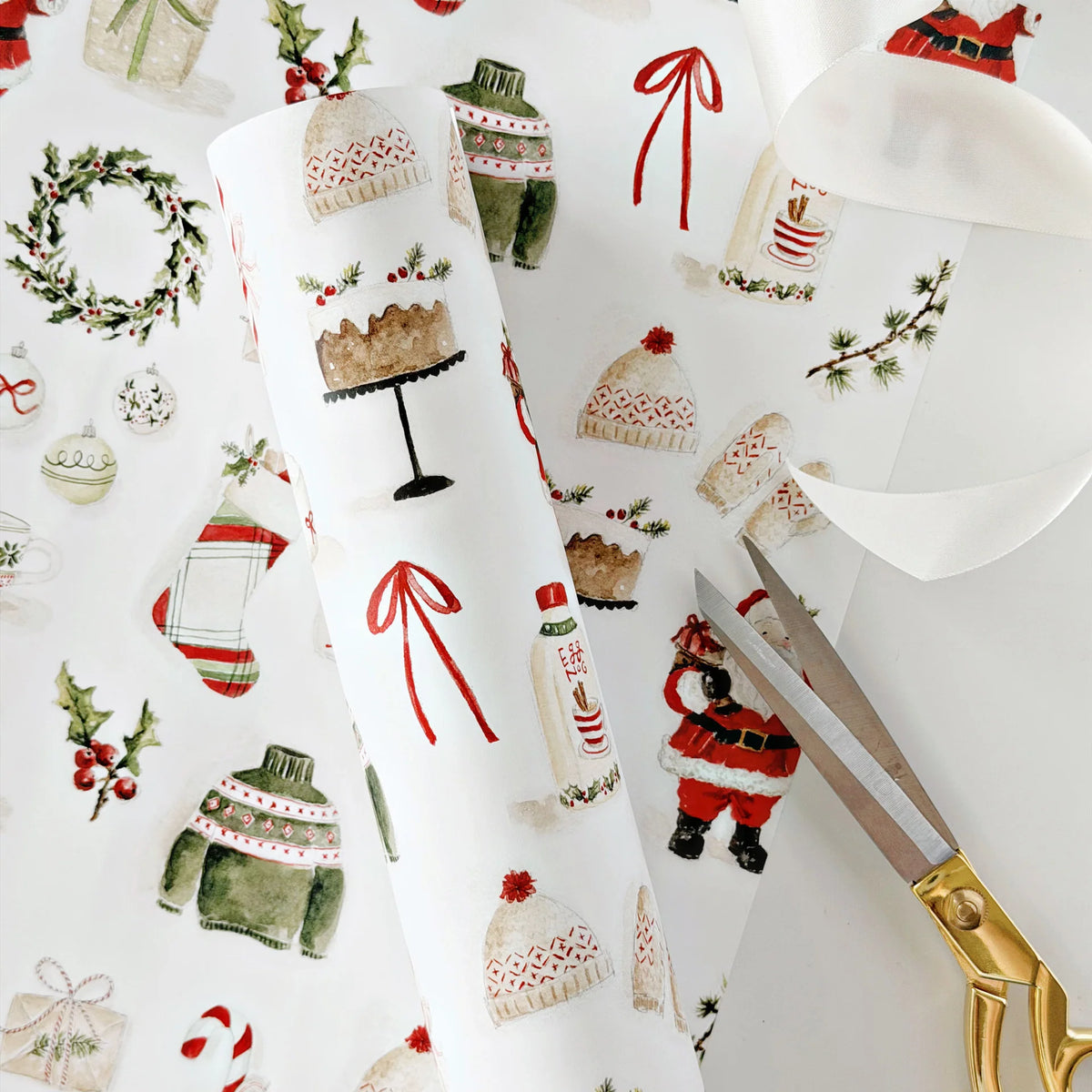 Emily Lex Studio - Classic Christmas Gift Wrap