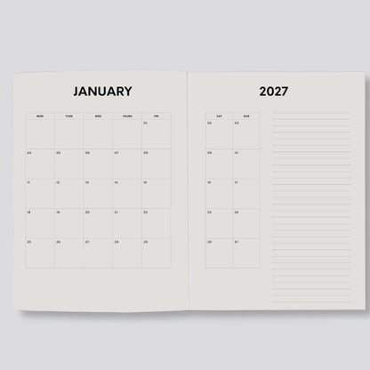 Lettuce - 2027 Daily Diary, Berry &amp; Bloom