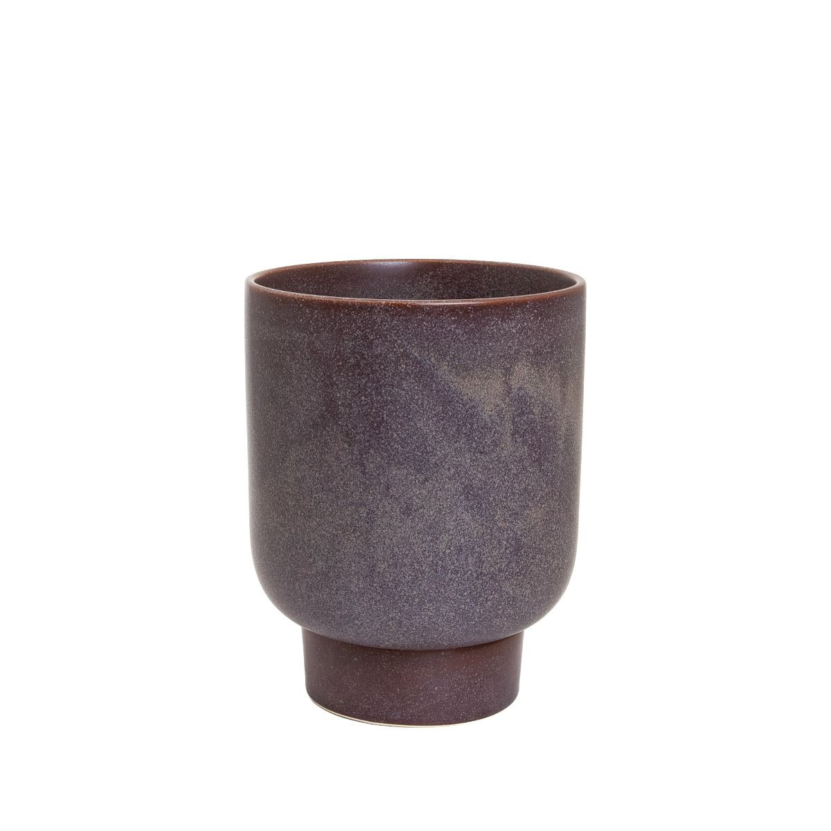 Potted - Large Comet Planter Pot, Coffee