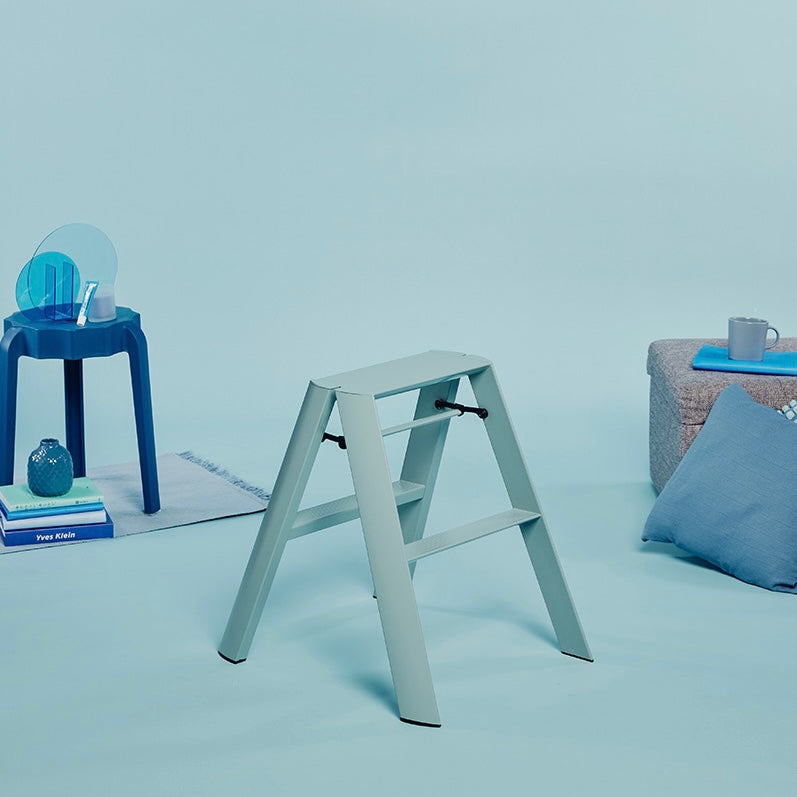 Lucano 2 Step Ladder - Dusty Mint