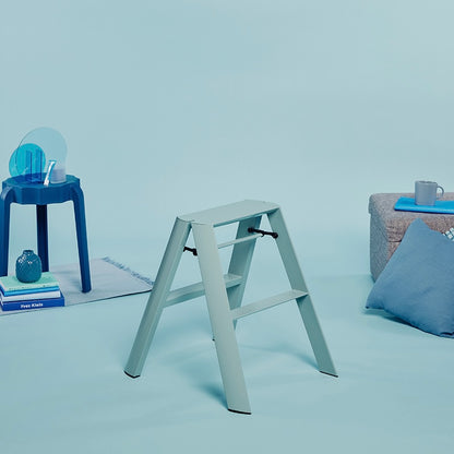 Lucano 2 Step Ladder - Dusty Mint