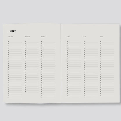 Lettuce - 2027 Daily Diary, Berry &amp; Bloom