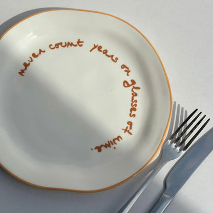 Maegen - Statement Plate, Never Count