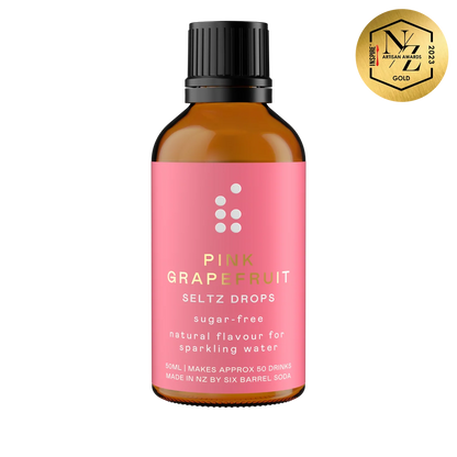 Six Barrel Soda - Pink Grapefruit Seltz Drops