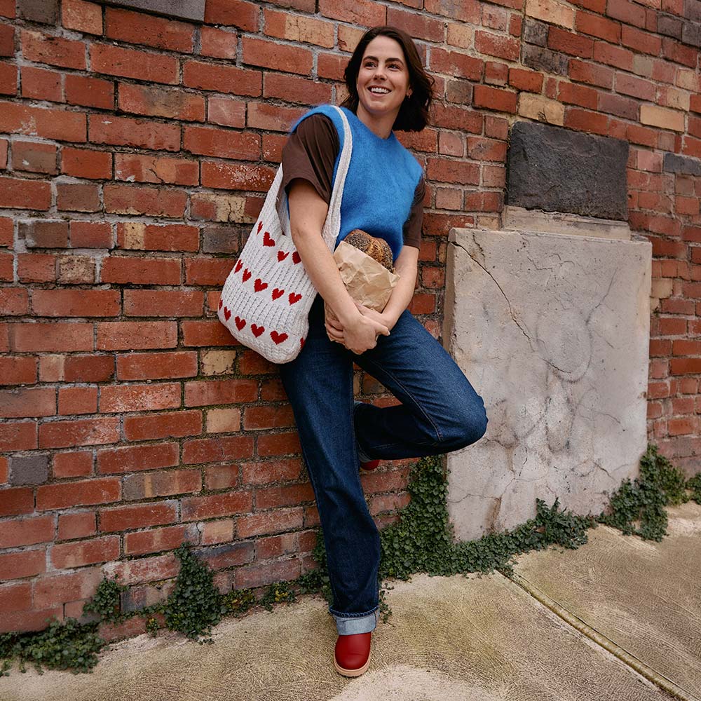 Merry People - Billie Clog, Brick Red