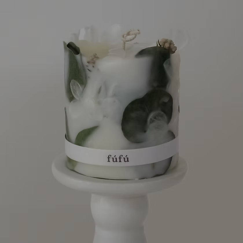 Fú Fú - Dreamed a Dream Dried Flower Candle