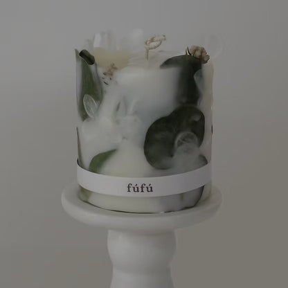 Fú Fú - Dreamed a Dream Dried Flower Candle