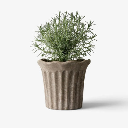 Terra Fluted Planter
