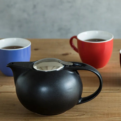Zero Japan - 1000ml Saturn Nobu Black Teapot