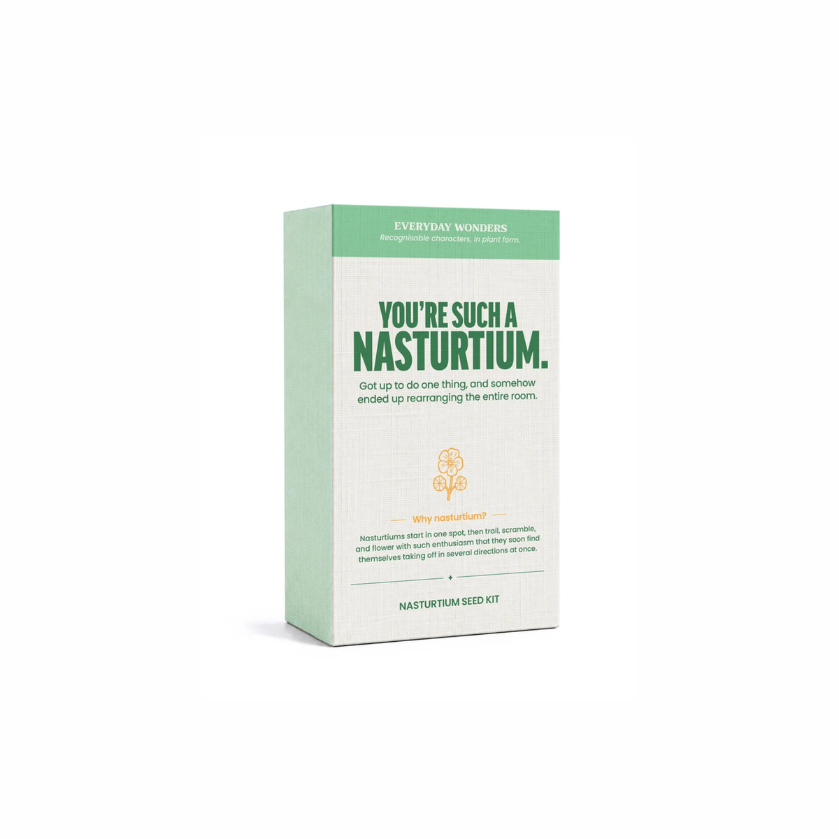 Everyday Wonders - Personality Inspired Seed Kits, Nasturium