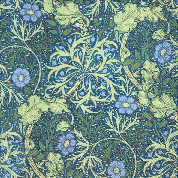 William Morris - Seaweed Luncheon Napkins