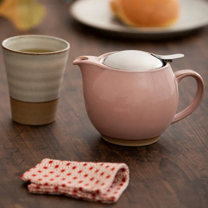 Zero Japan - 450ml Earth Sakura Pink Teapot