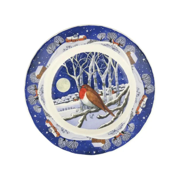 Emma Bridgewater - Midnight Robin 8 ½" Plate