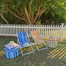 Striped Deckchair