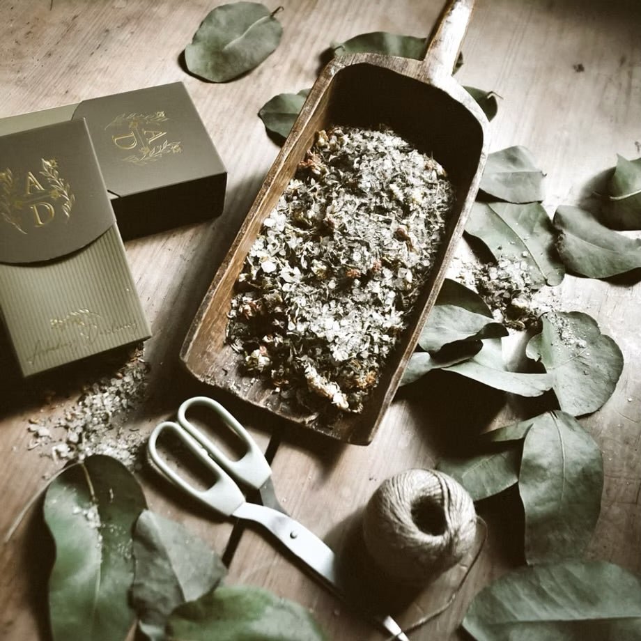 AD by Dart Valley Station Bath Salts / Peppermint &amp; Eucalyptus - The Flower Crate