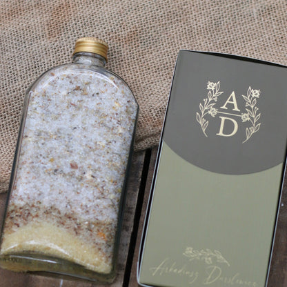 AD - Chamomile &amp; Elderflower Bath Salts - The Flower Crate