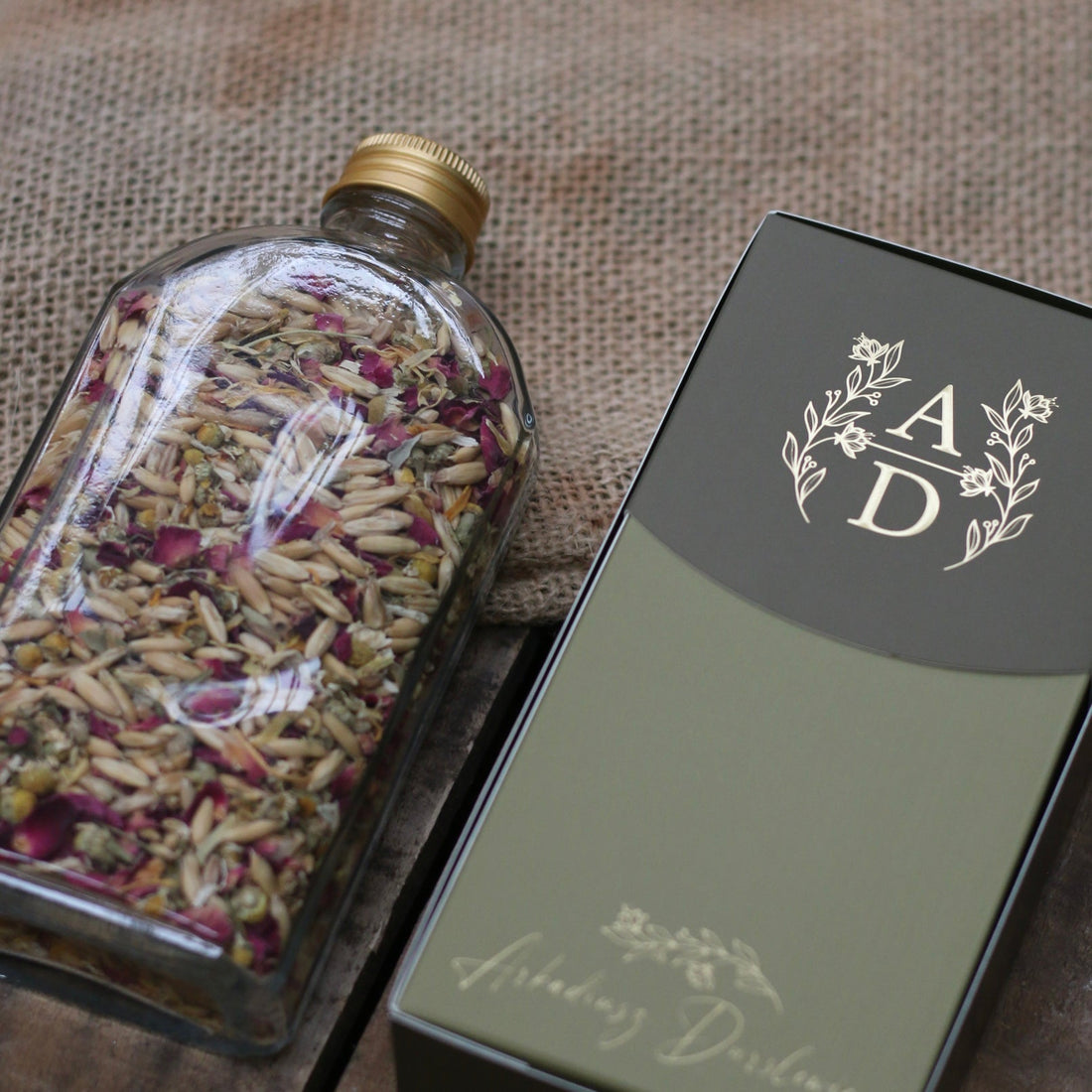 AD - Chamomile &amp; Oats Bath Tea - The Flower Crate