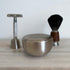 Aermeda - Luxury Shaving Soap in Stainless Steel - The Flower Crate
