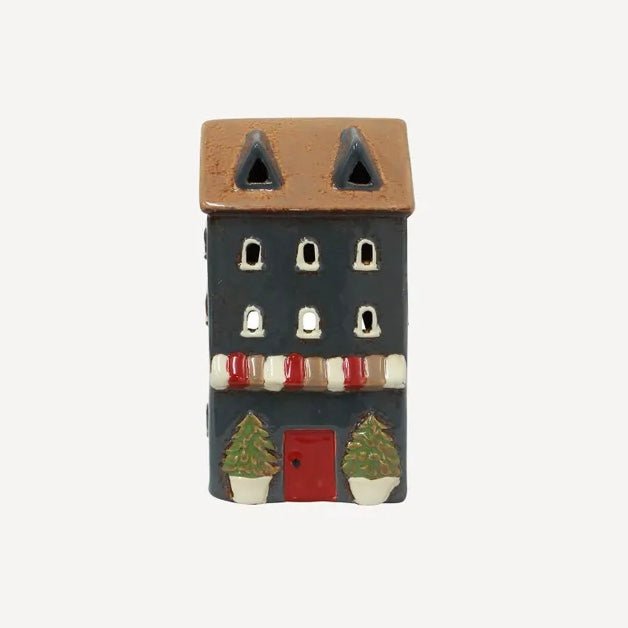 Alsace Tea Light - Navy Christmas Shop - The Flower Crate