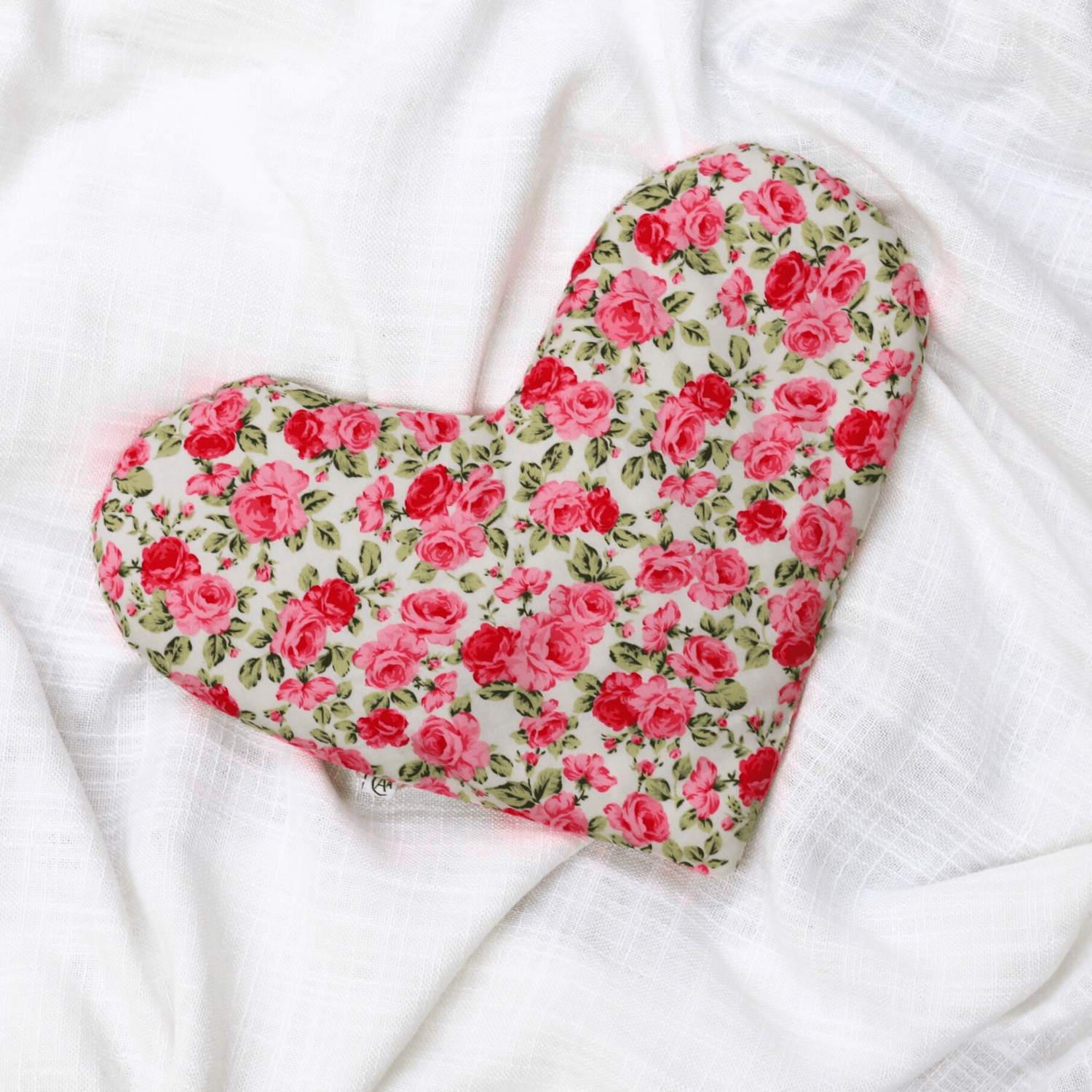 Amanda Alexander - Aromatherapy Heart Wheat Bag, Rose - The Flower Crate