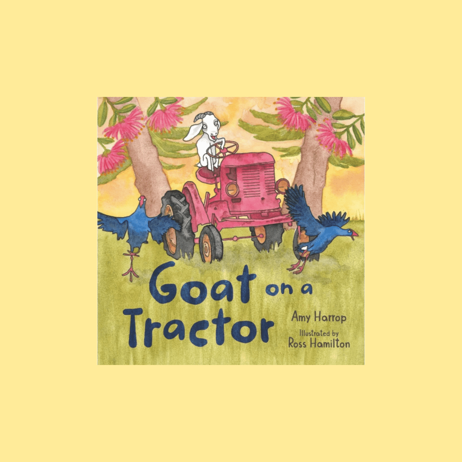 Amy Harrop - Goat On A Tractor - The Flower Crate