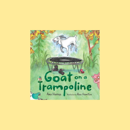 Amy Harrop - Goat On A Trampoline - The Flower Crate
