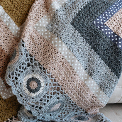 And The Little Dog Laughed - Hand Crochet Blanket - The Flower Crate
