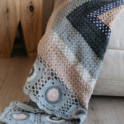 And The Little Dog Laughed - Hand Crochet Blanket - The Flower Crate