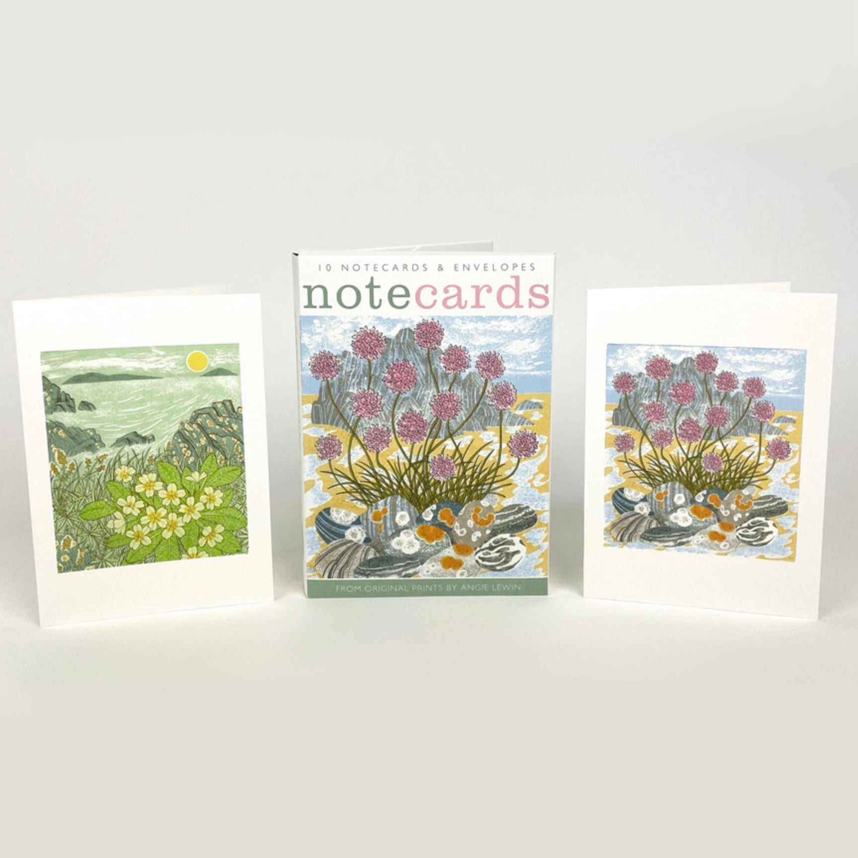 Angie Lewin - Note Card Set - The Flower Crate
